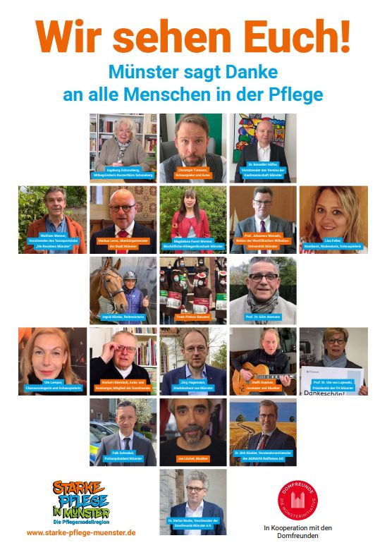 Wir sehen Euch